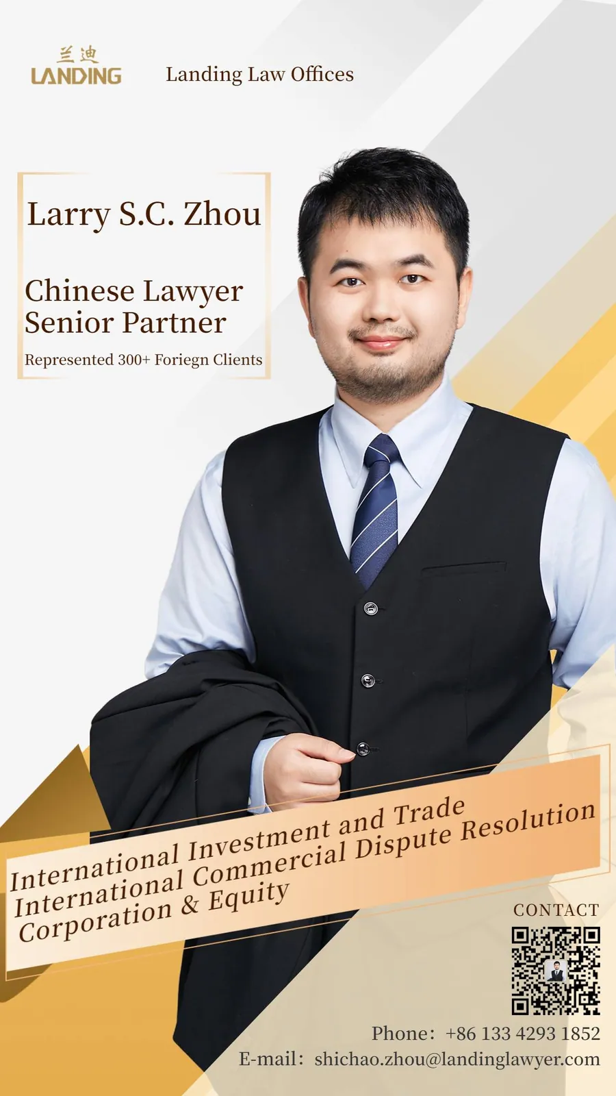 Lawyer Larry Zhou