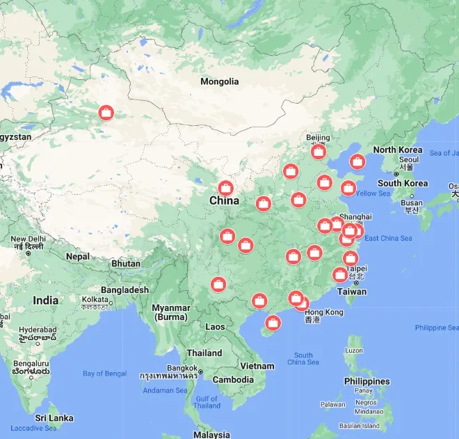 Landing Law Offices — 36 offices across China